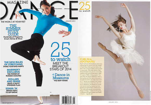 Dance Magazine | January 2015 | Chelsea Adomaitis 25 to Watch
