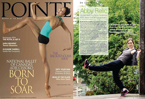 Pointe Magazine | August/September 2011 | Abby Relic